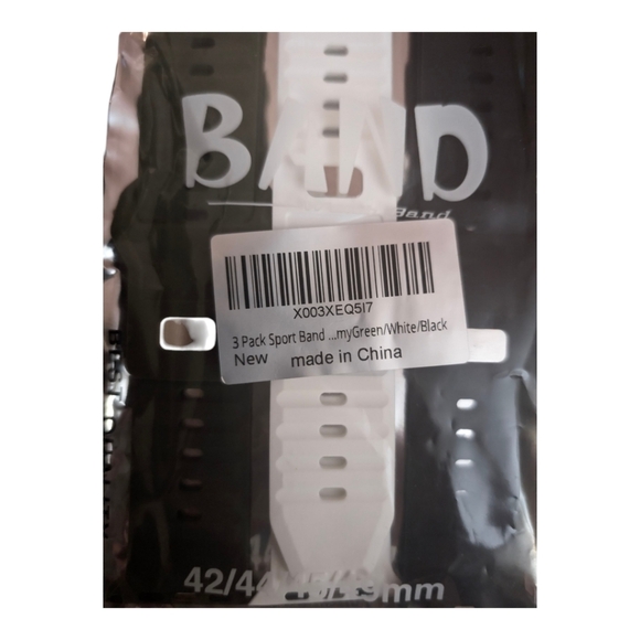 NWT 3-Pack Sport Bands for Apple Watch 42/44/45/49mm - Picture 2 of 4